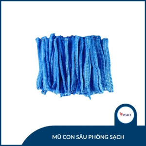 Mũ con sâu phòng sạch bao bọc tóc không dệt (2)